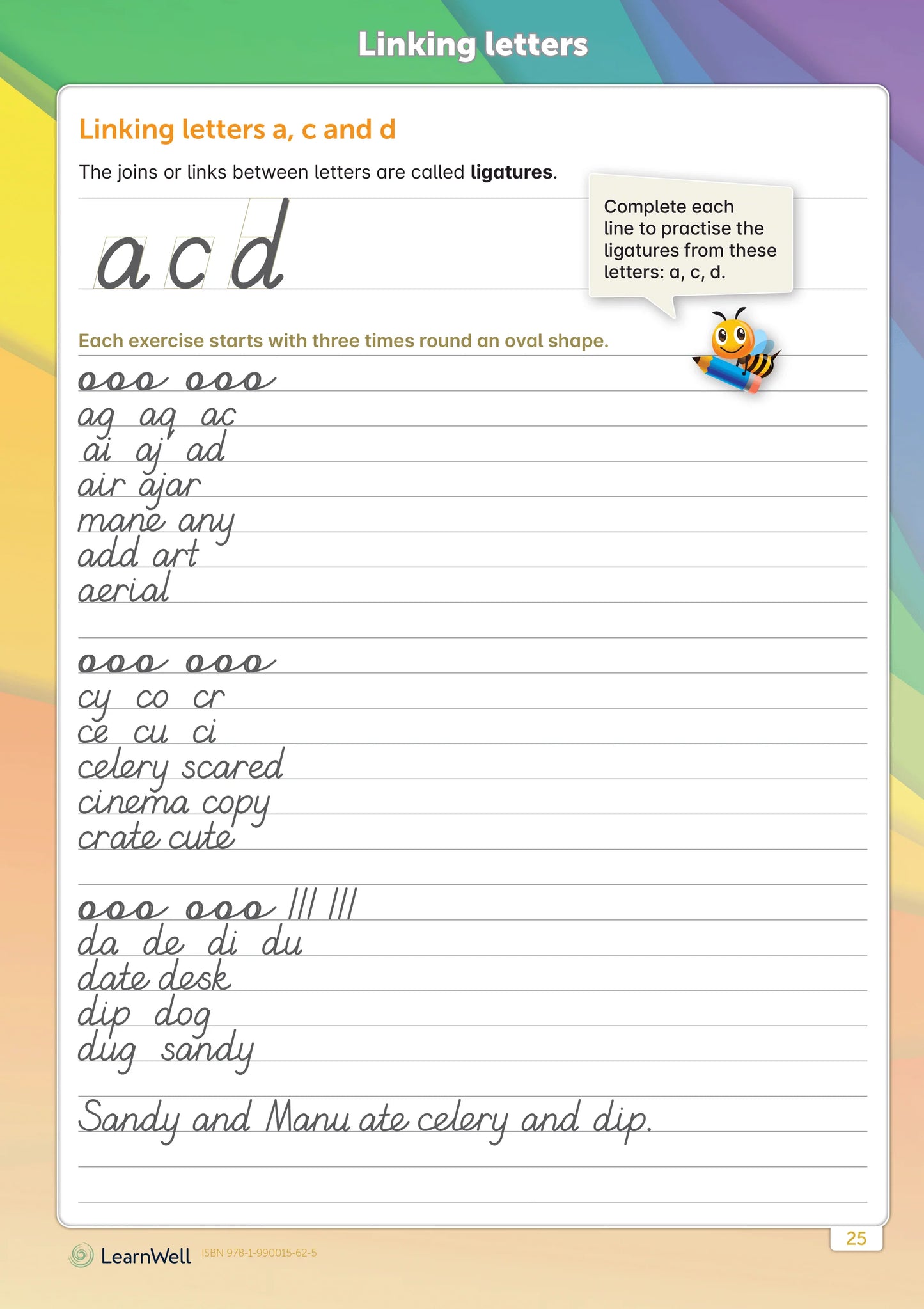 Learnwell Senior Handwriting Start Right Workbook Ages 9 to 12 Years