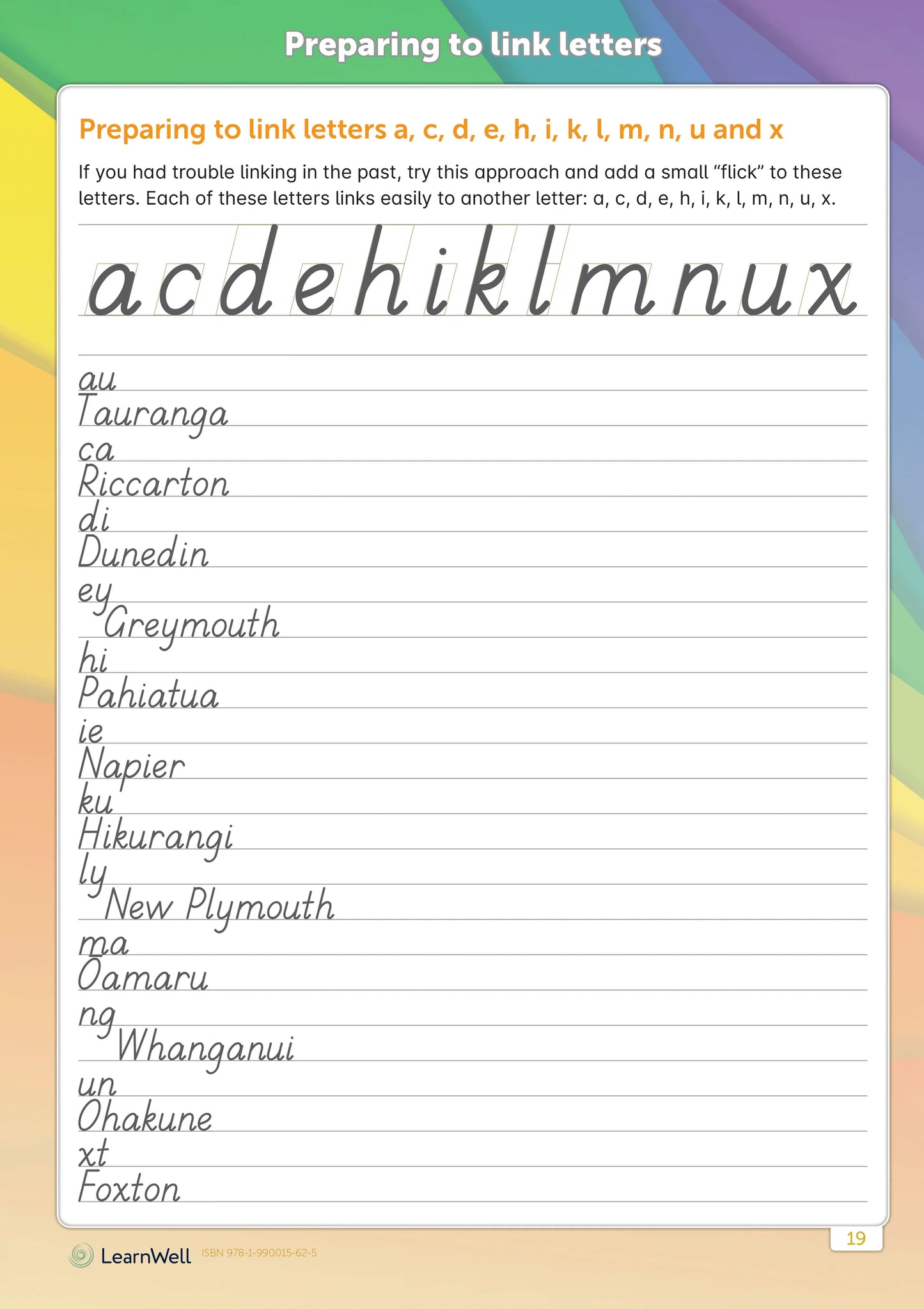 Learnwell Senior Handwriting Start Right Workbook Ages 9 to 12 Years