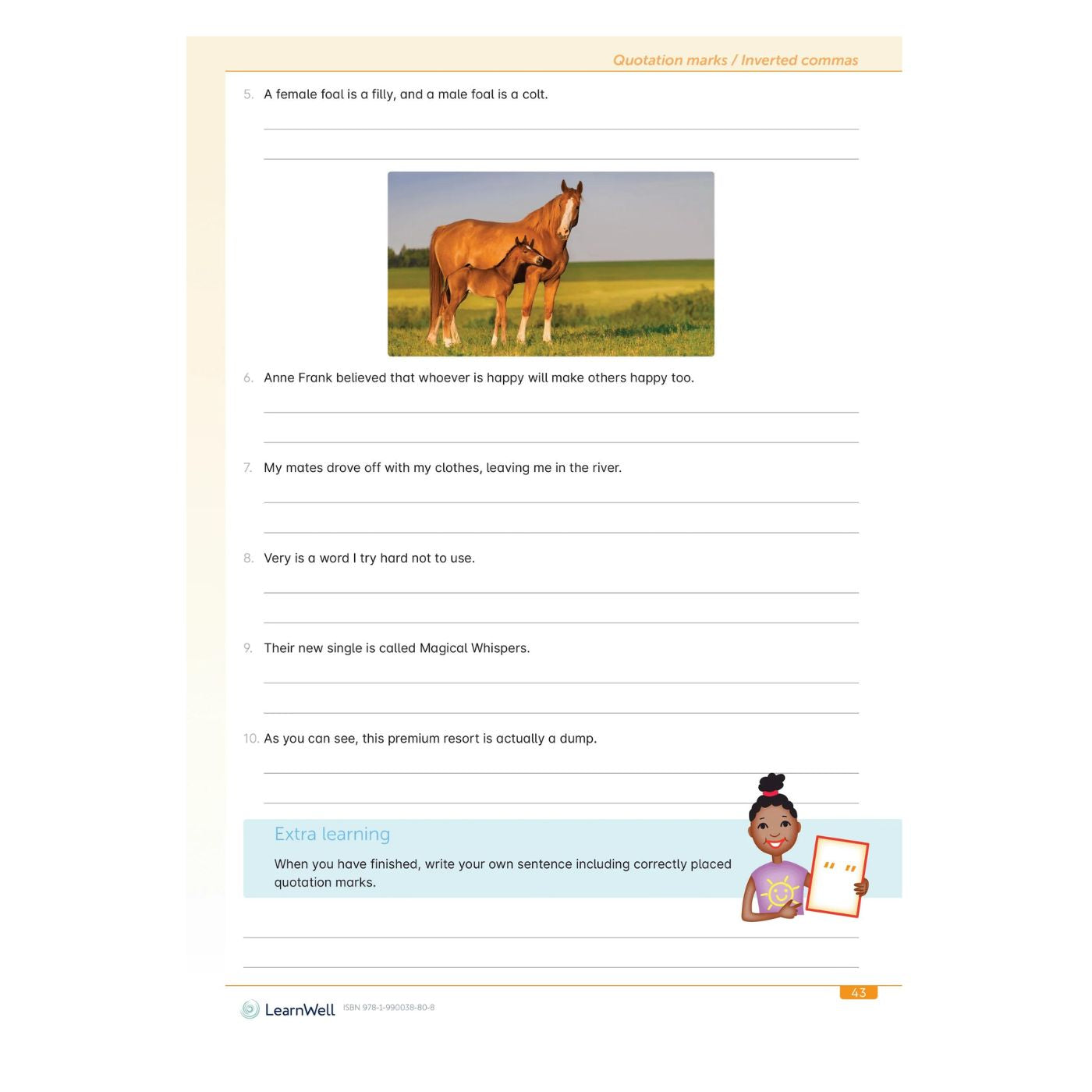 Learnwell The Punctuation Start Right Workbook