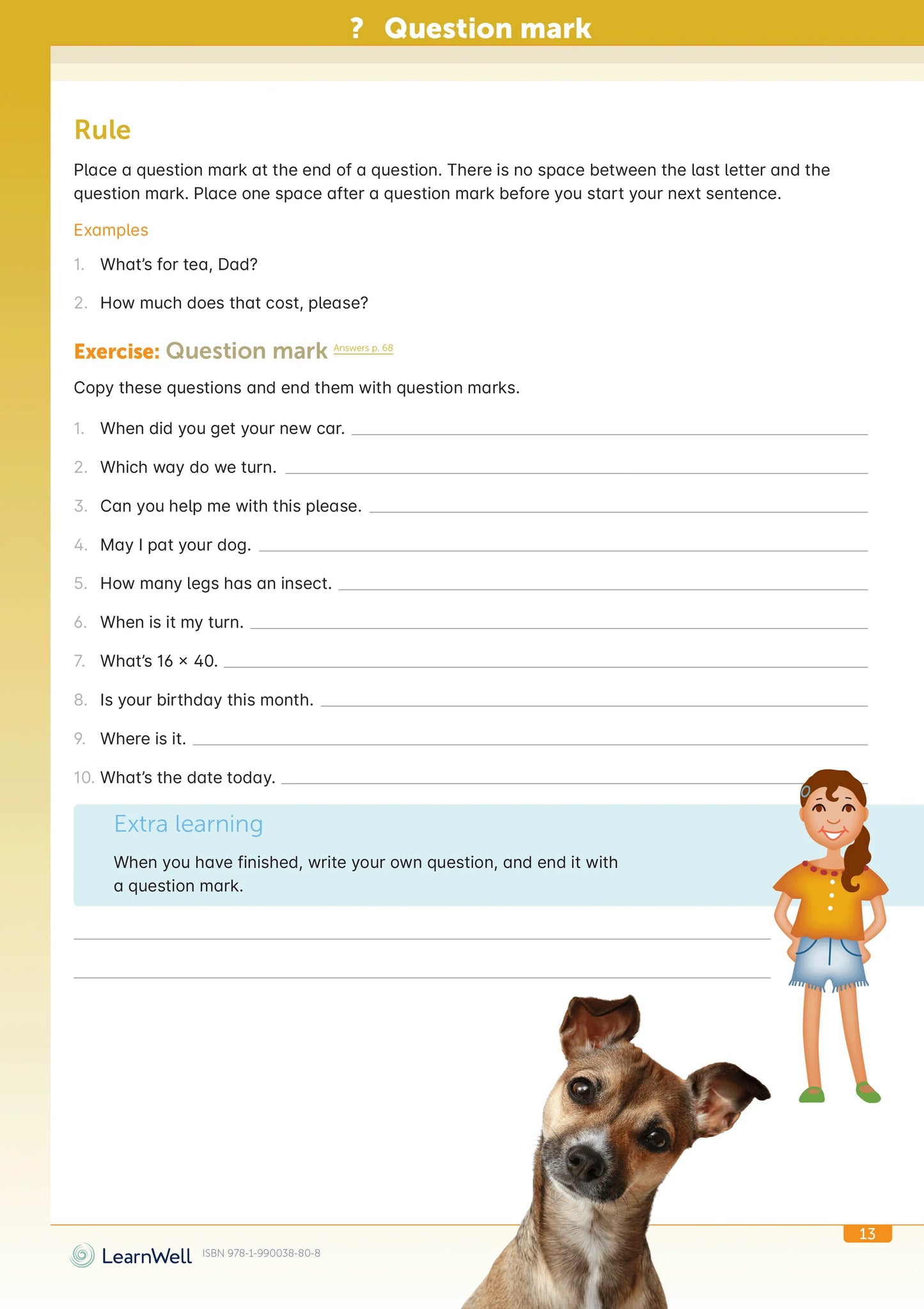 Learnwell The Punctuation Start Right Workbook