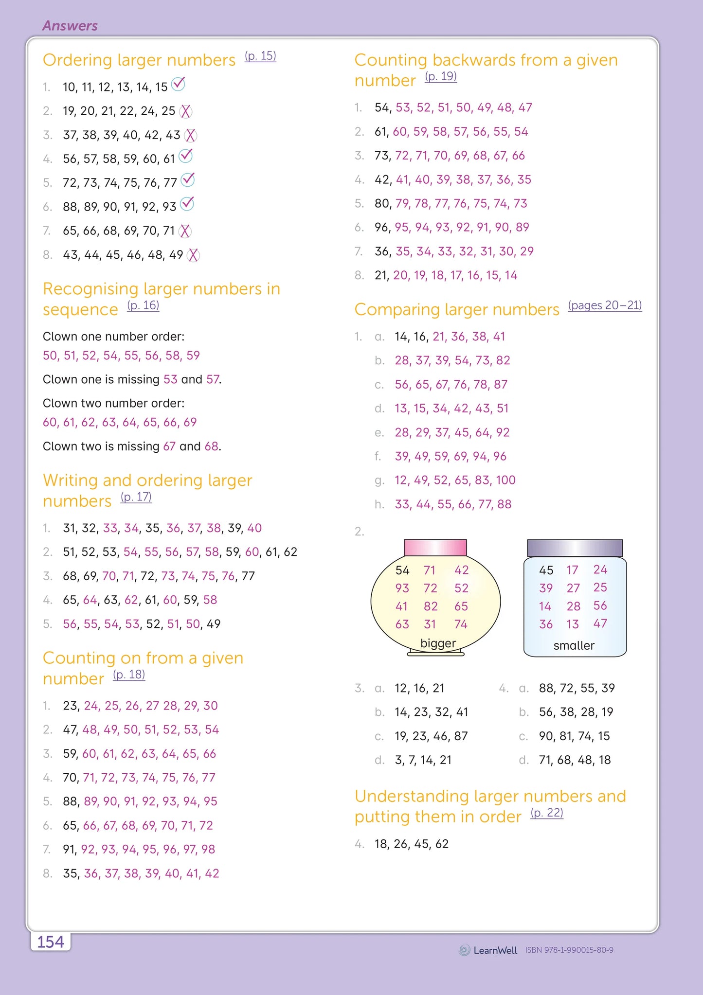 Learnwell Year 2 Mathematics Start Right Workbook