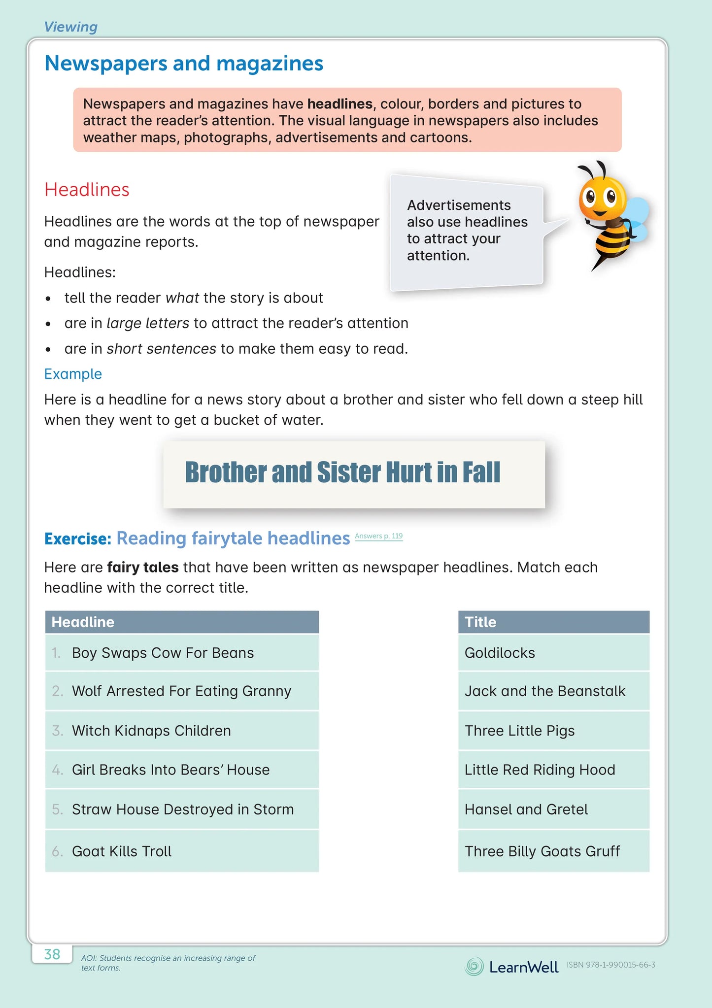 Learnwell Year 4 English Start Right Workbook