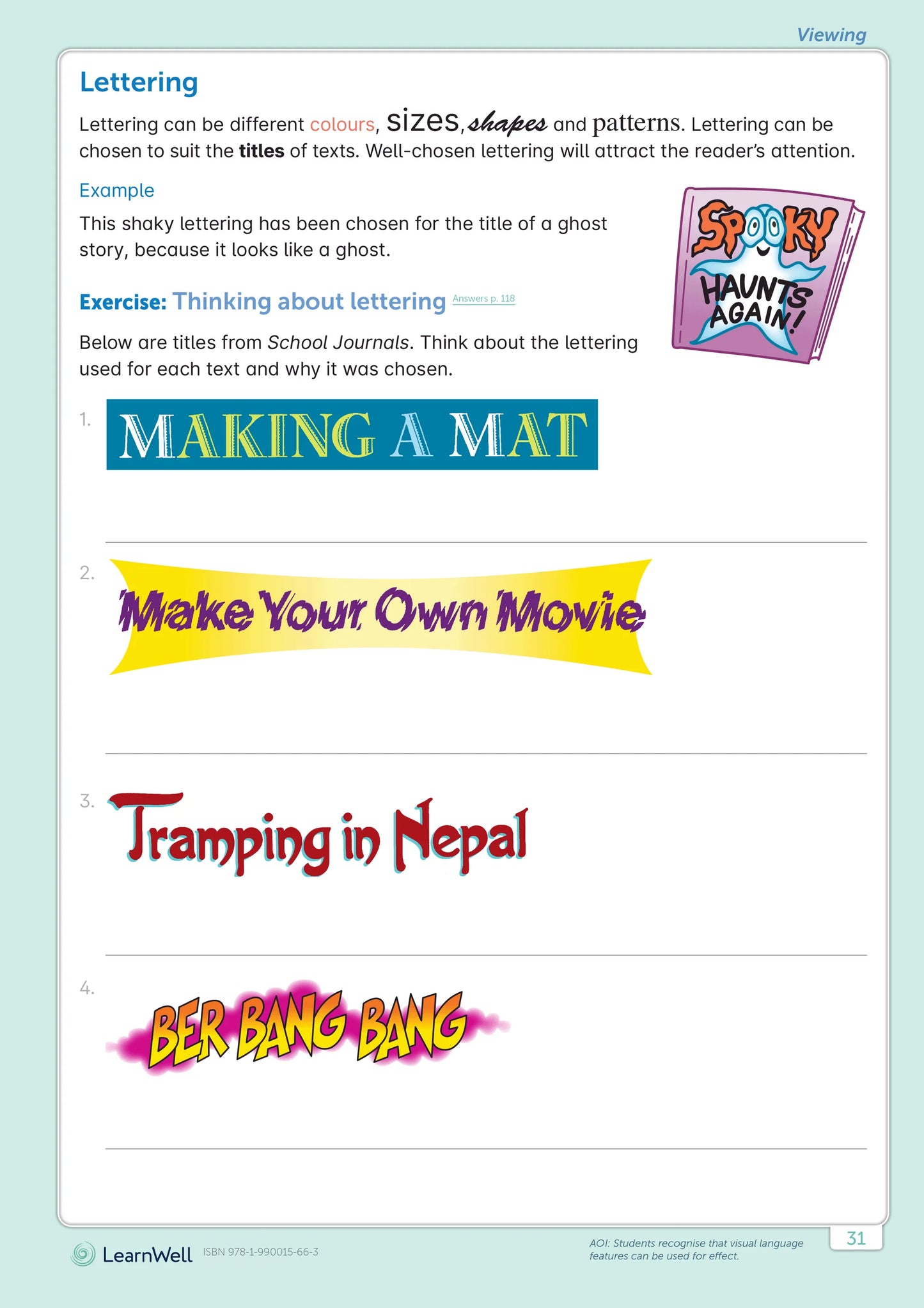 Learnwell Year 4 English Start Right Workbook