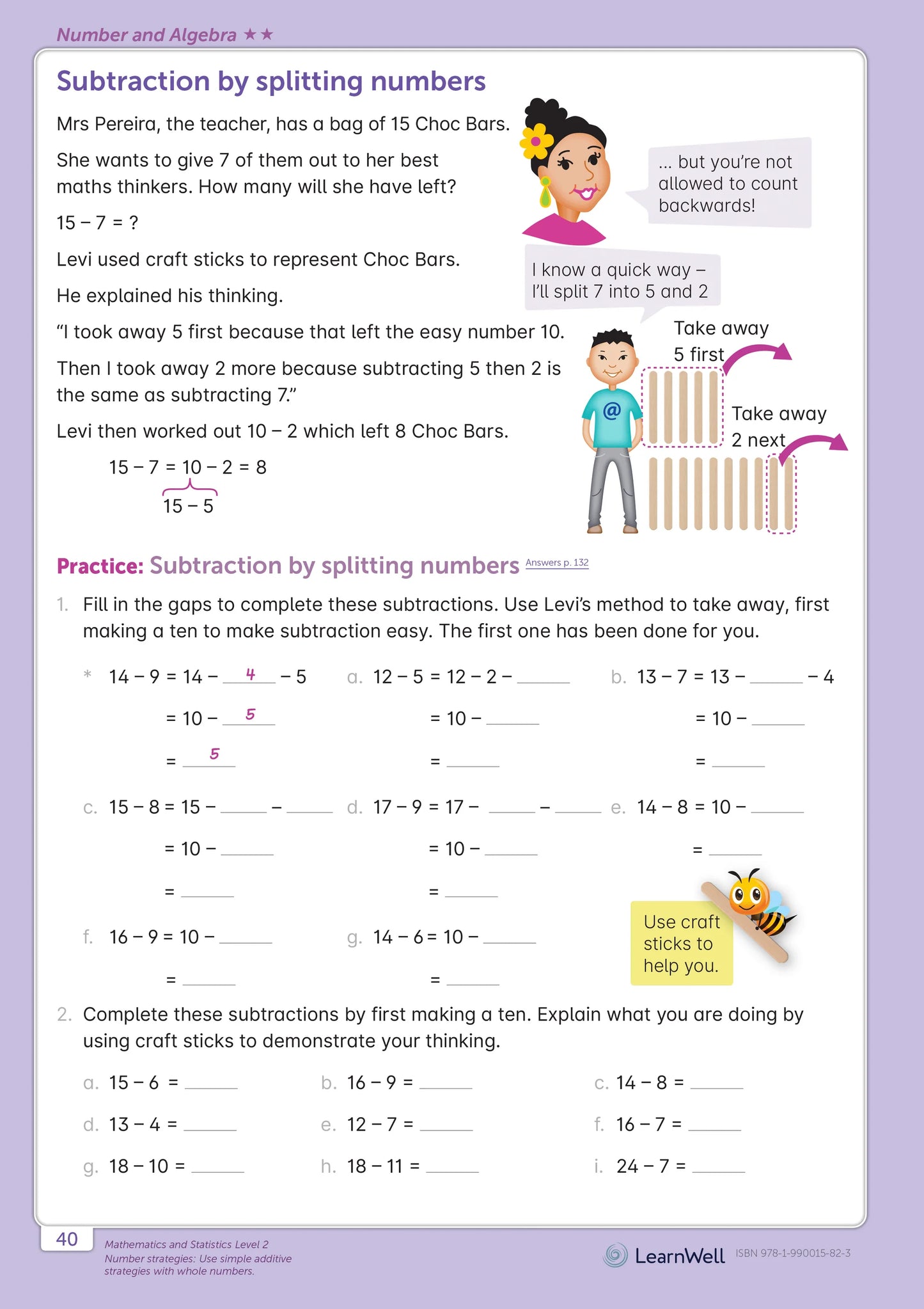 Learnwell Year 4 Mathematics Start Right Workbook