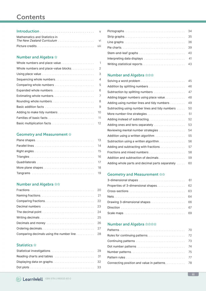 Learnwell Year 5 Mathematics Start Right Workbook