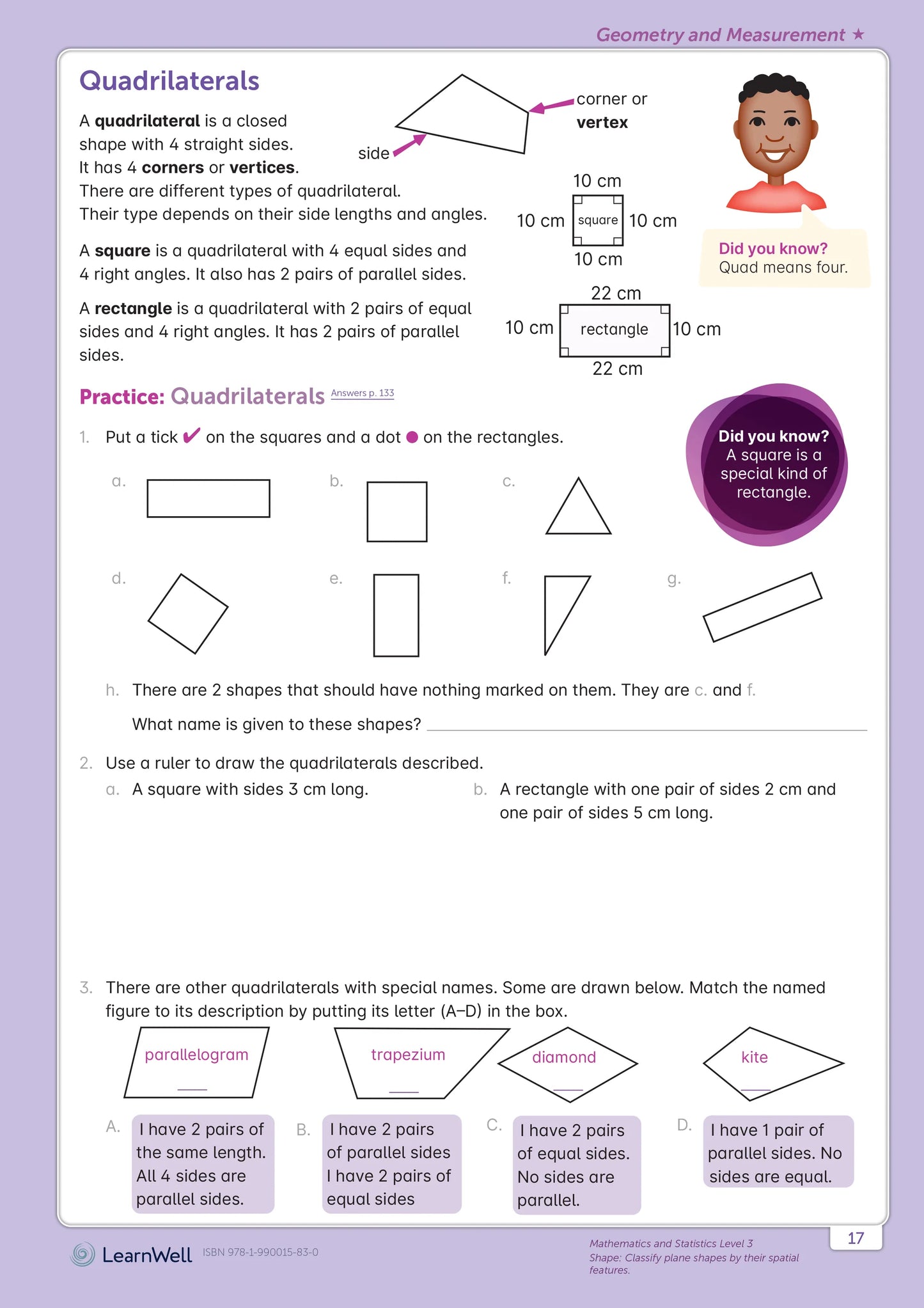 Learnwell Year 5 Mathematics Start Right Workbook