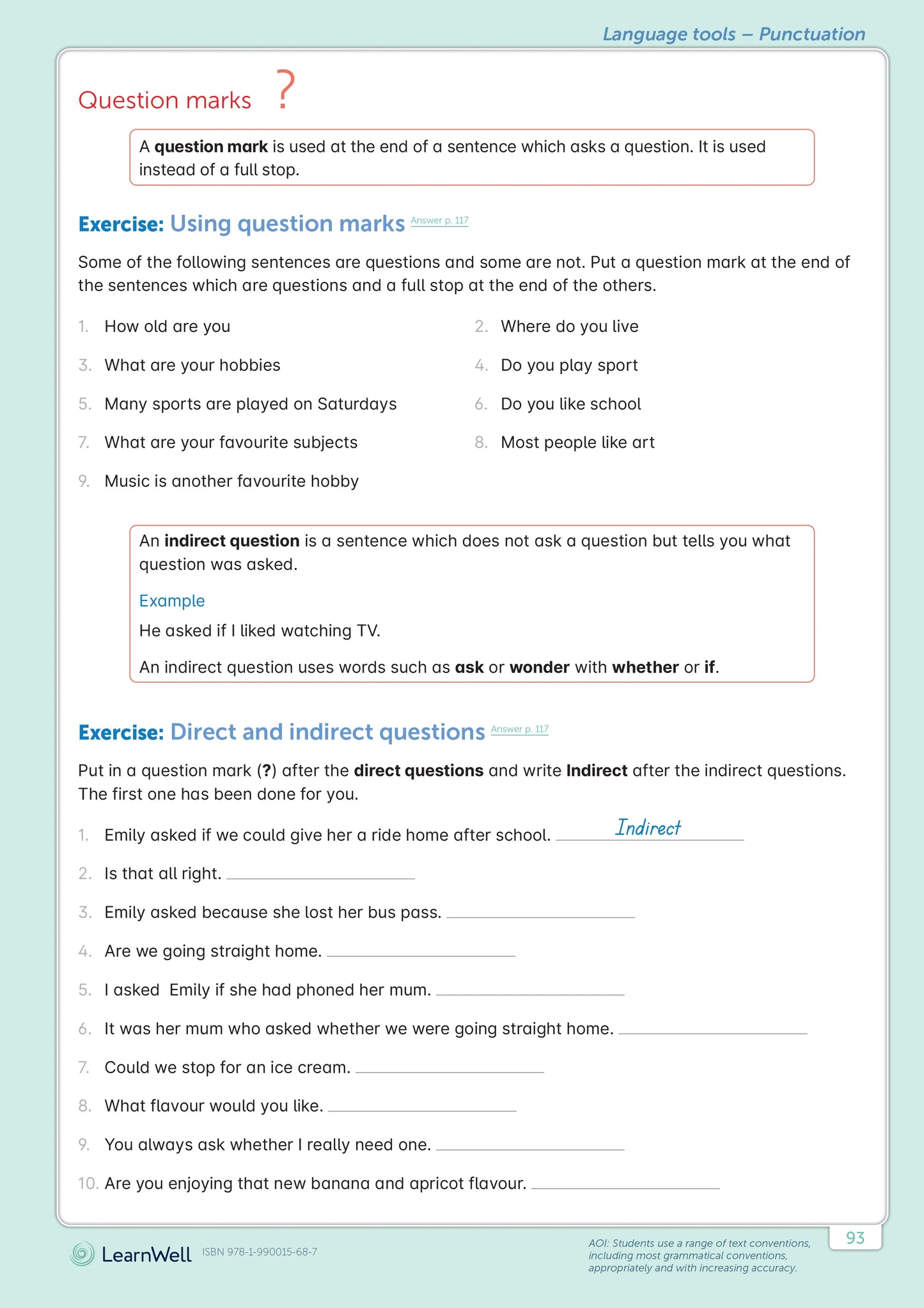 Learnwell Year 6 English Start Right Workbook Raymond Huber
