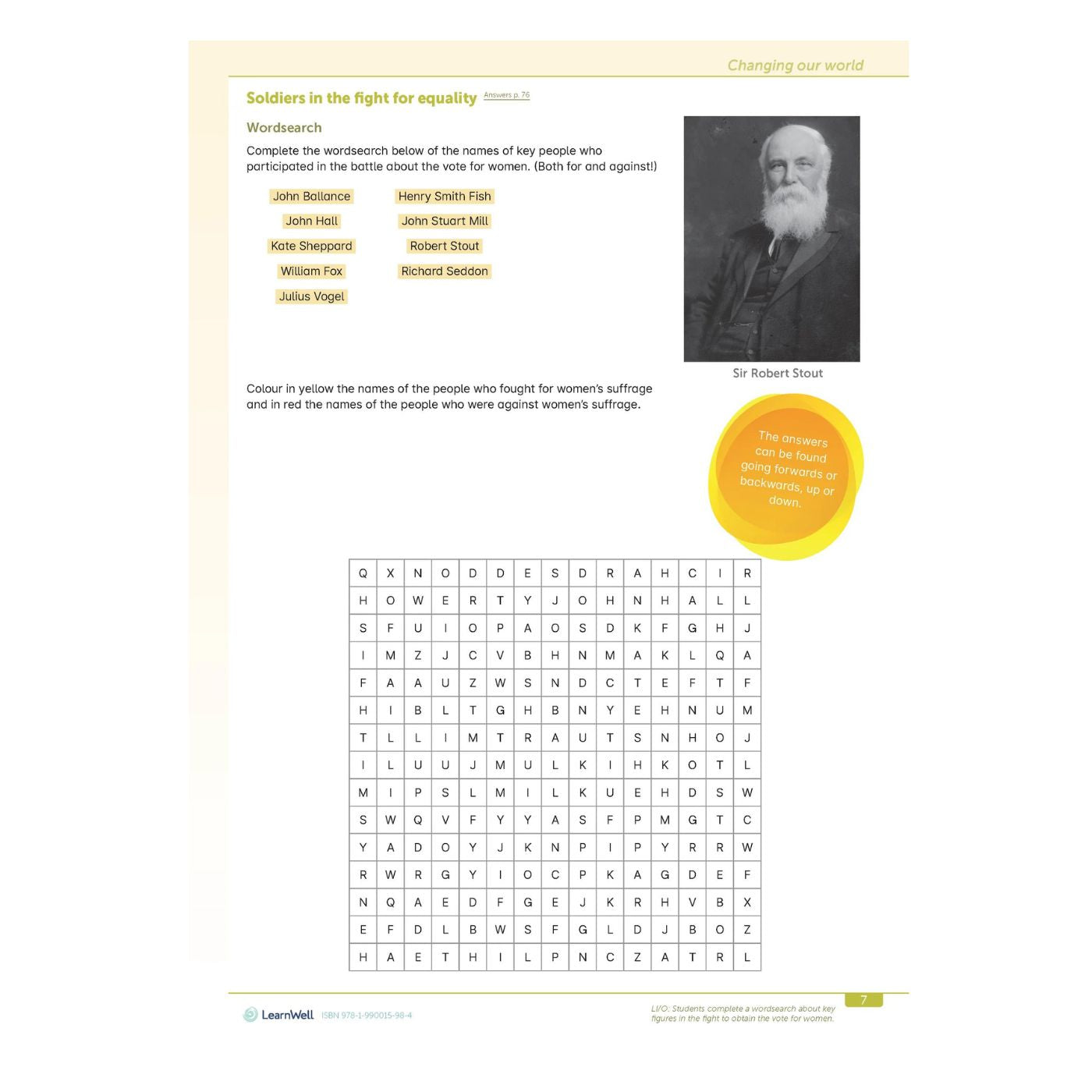 Learnwell Year 7 Social Studies Start Right Workbook