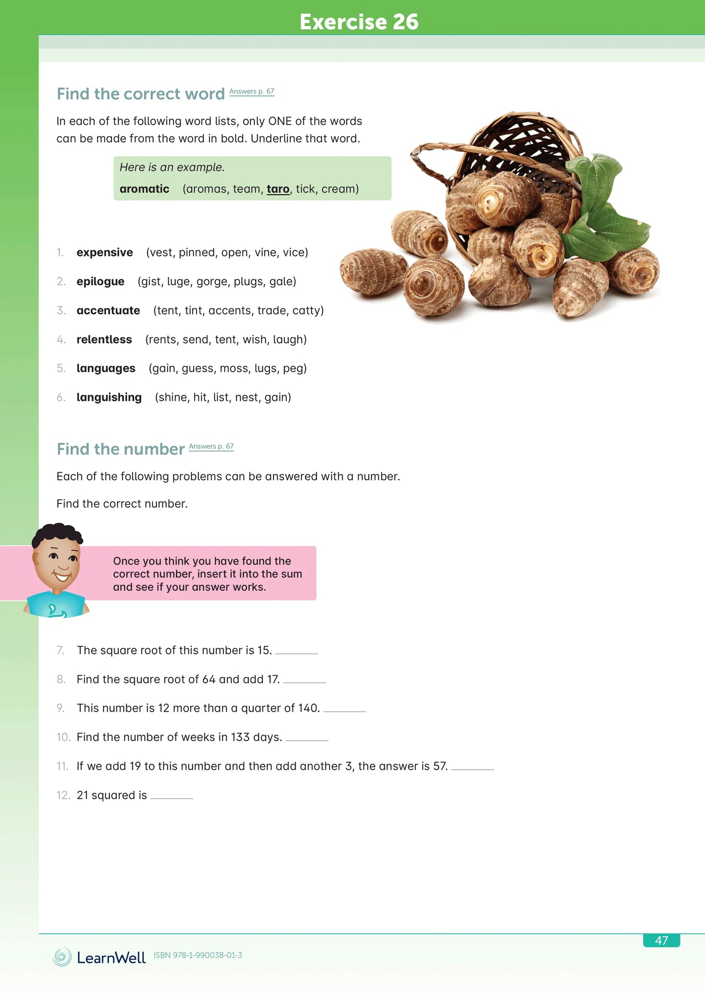 Learnwell Year 8 Logic and Problem Solving Start Right Workbook