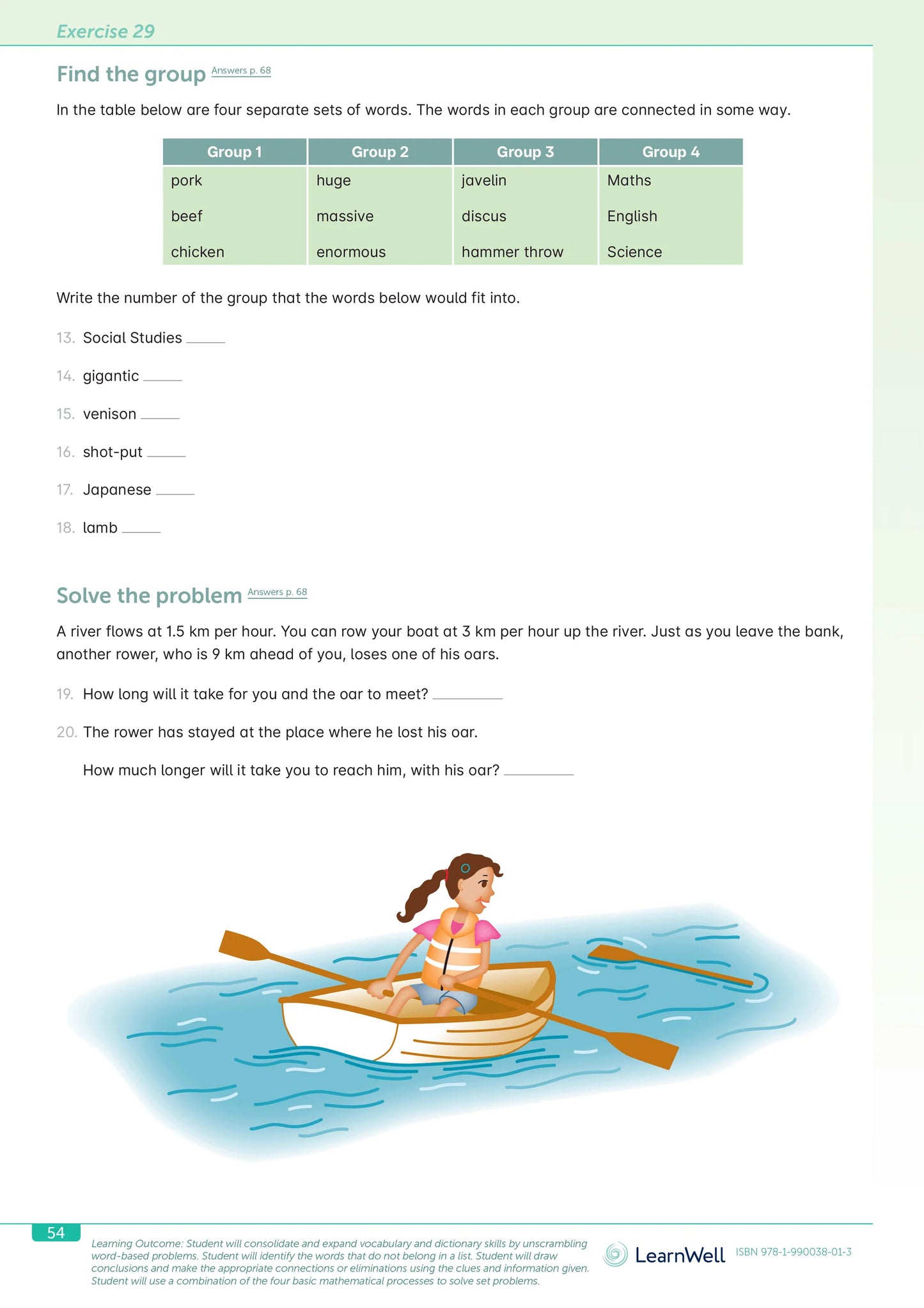 Learnwell Year 8 Logic and Problem Solving Start Right Workbook