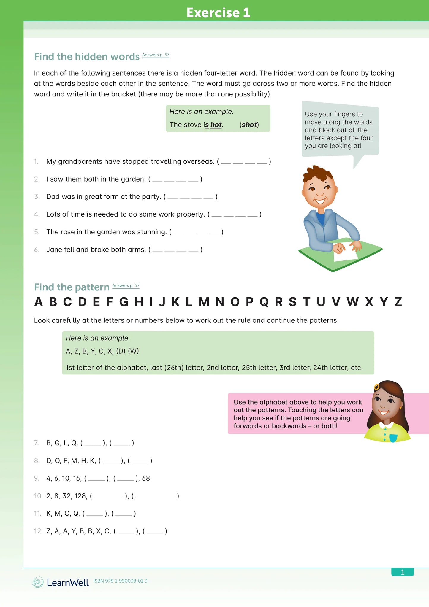 Learnwell Year 8 Logic and Problem Solving Start Right Workbook