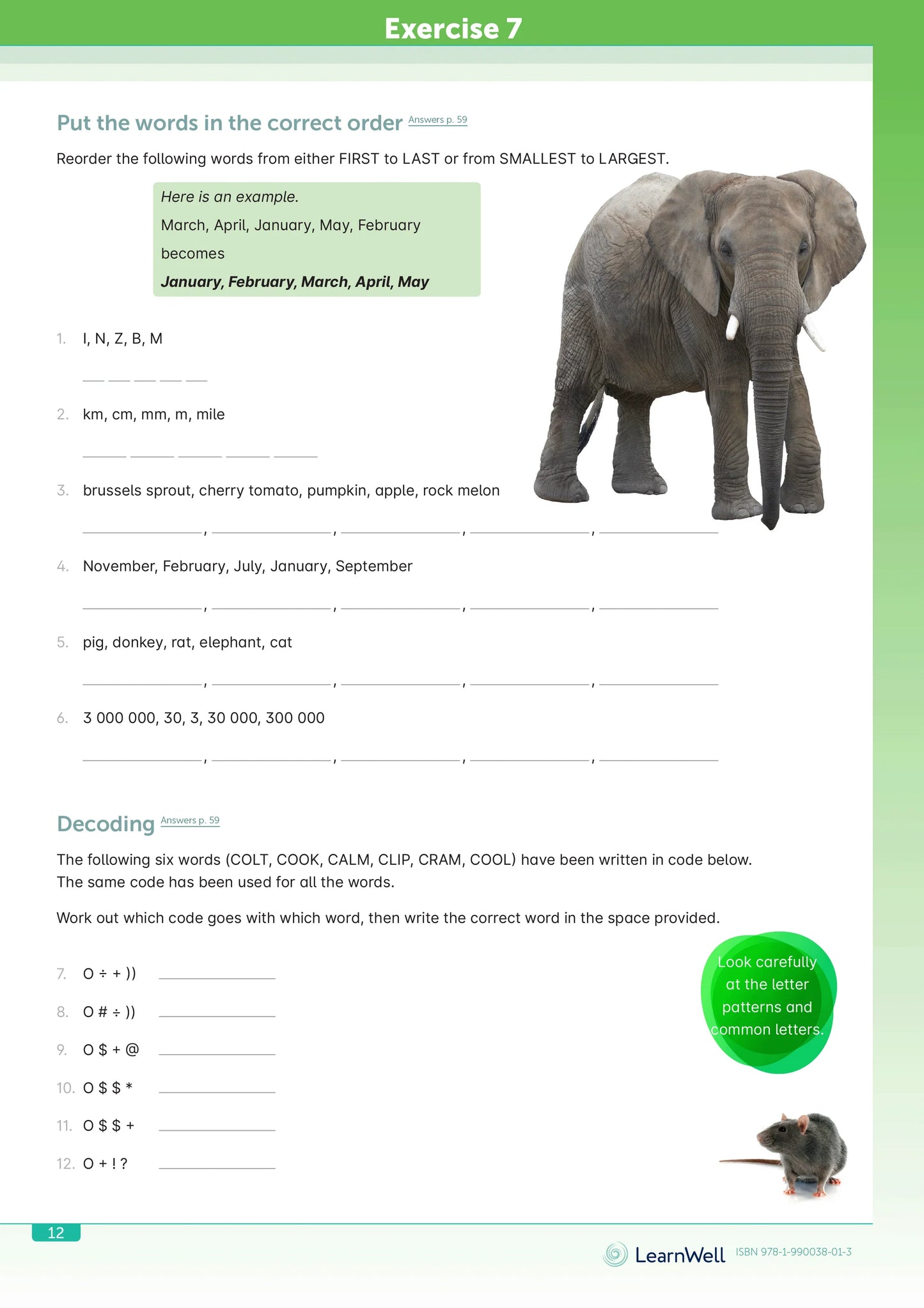 Learnwell Year 8 Logic and Problem Solving Start Right Workbook
