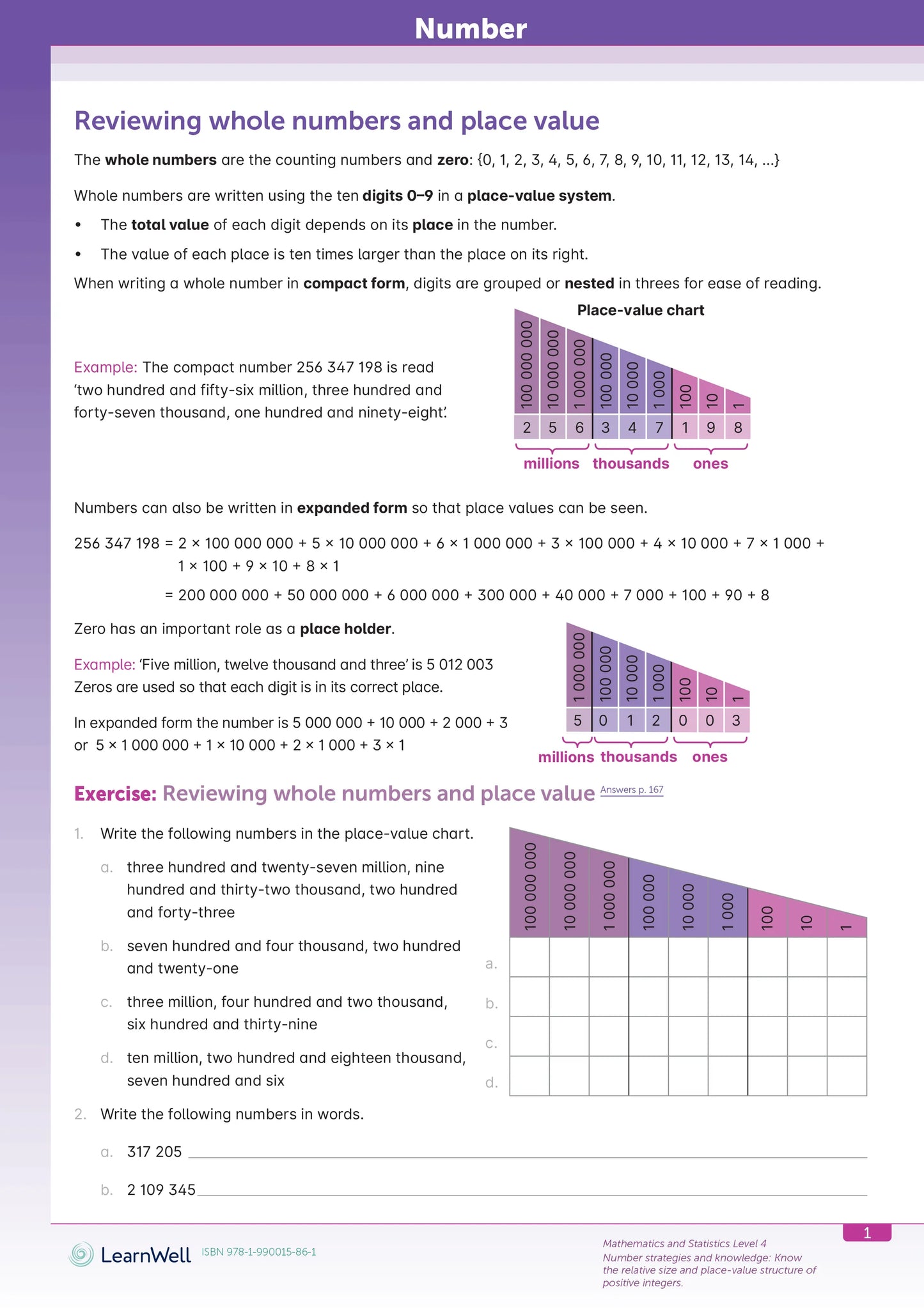 Learnwell Year 8 Mathematics Start Right Workbook