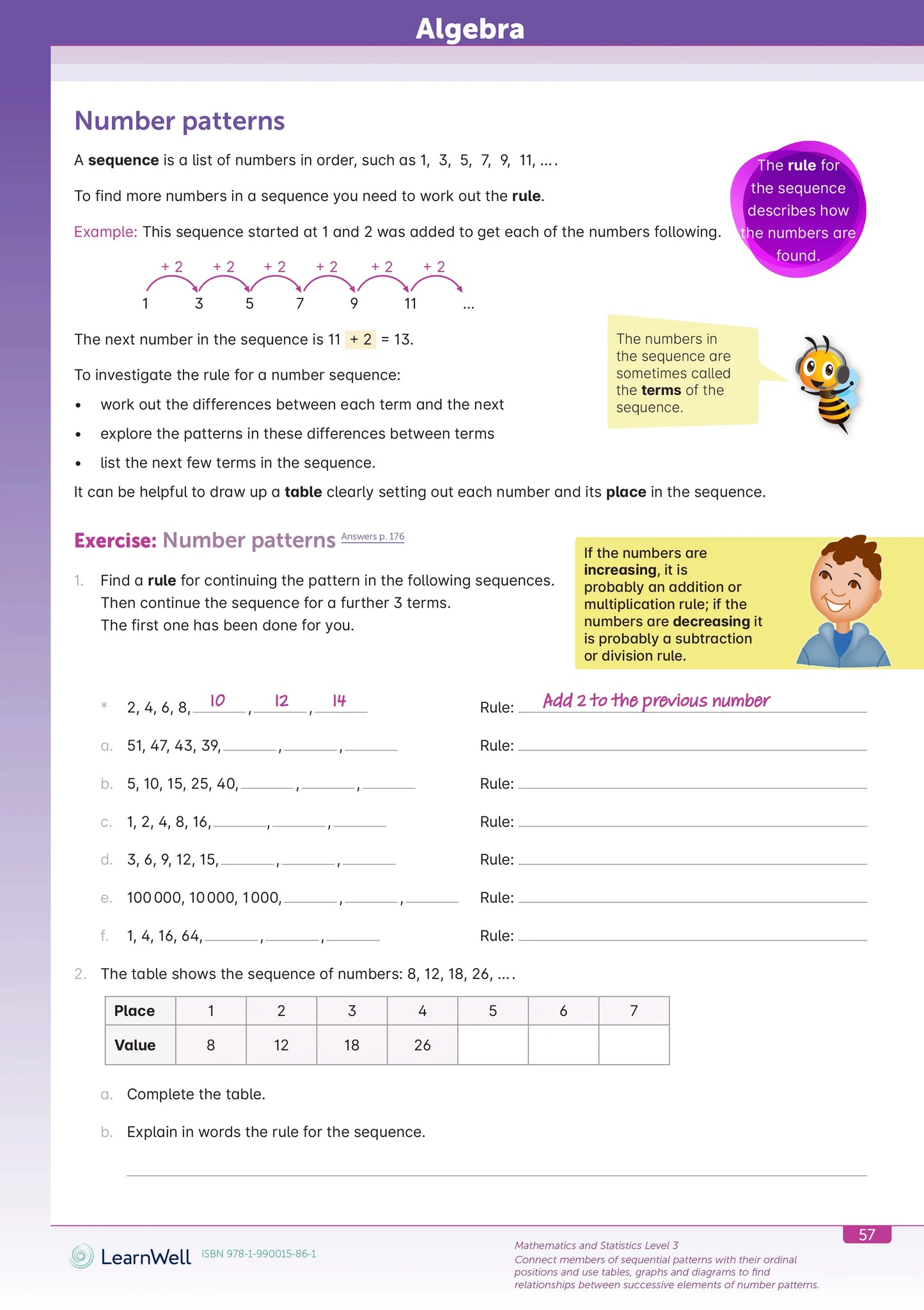 Learnwell Year 8 Mathematics Start Right Workbook