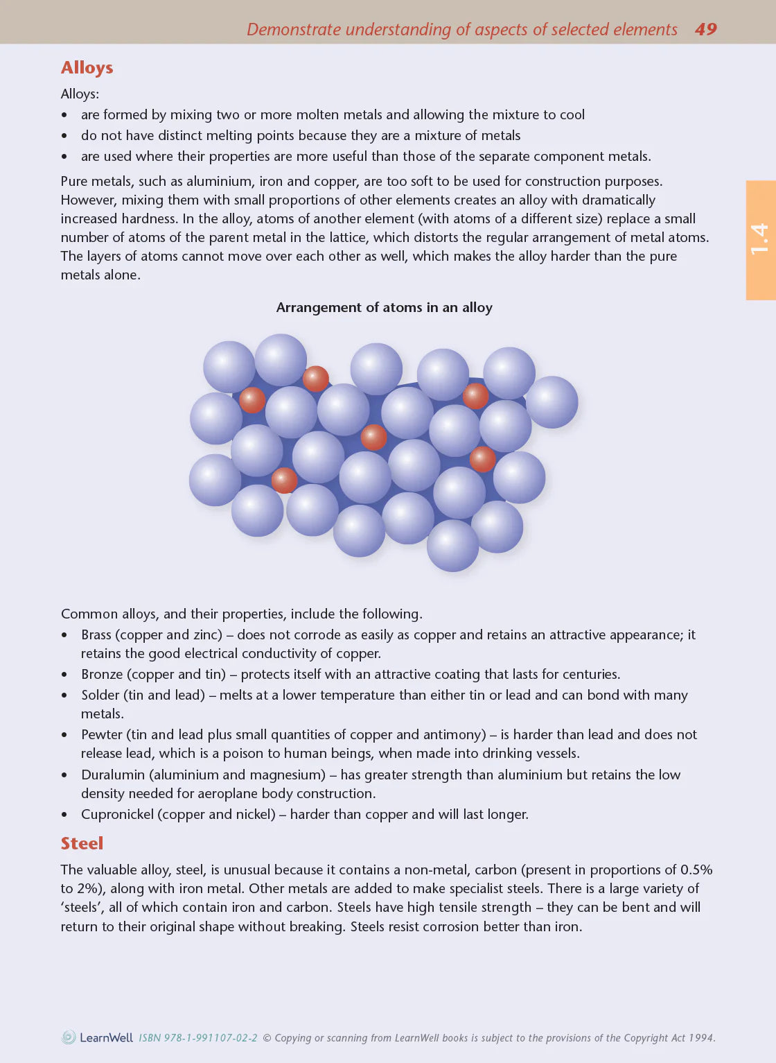 Learnwell Level 1 Chemistry AME Workbook – NCEA Study Guide NZ