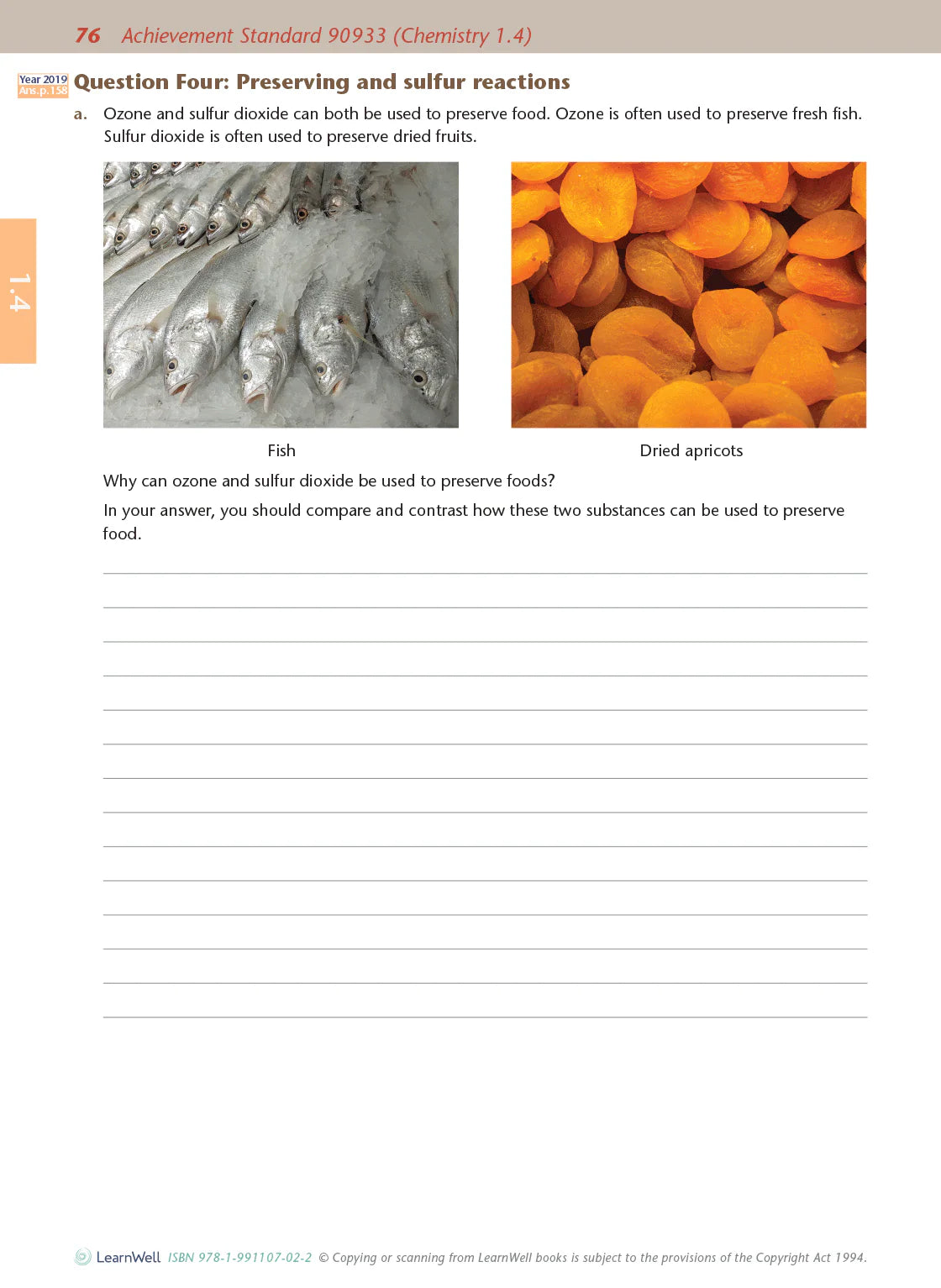 Learnwell Level 1 Chemistry AME Workbook – NCEA Study Guide NZ