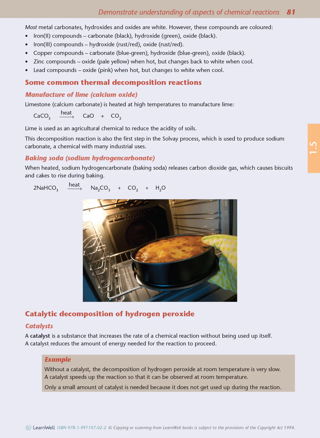 Learnwell Level 1 Chemistry AME Workbook – NCEA Study Guide NZ