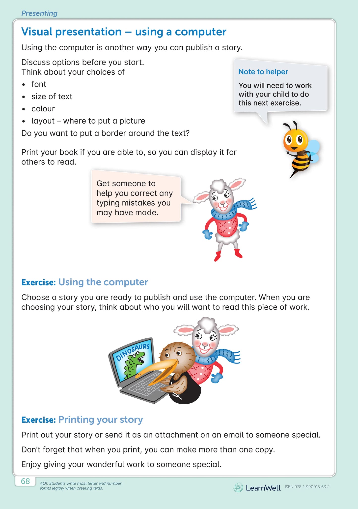 Learnwell Year 1 English Start Right Workbook