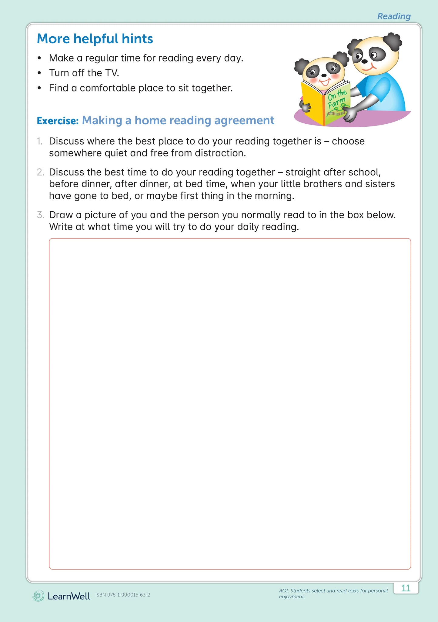 Learnwell Year 1 English Start Right Workbook