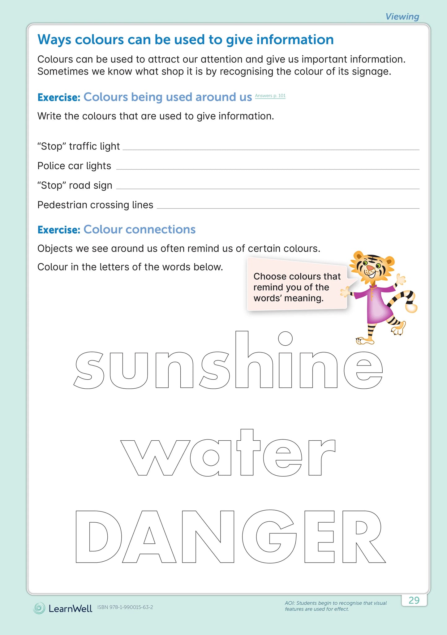 Learnwell Year 1 English Start Right Workbook