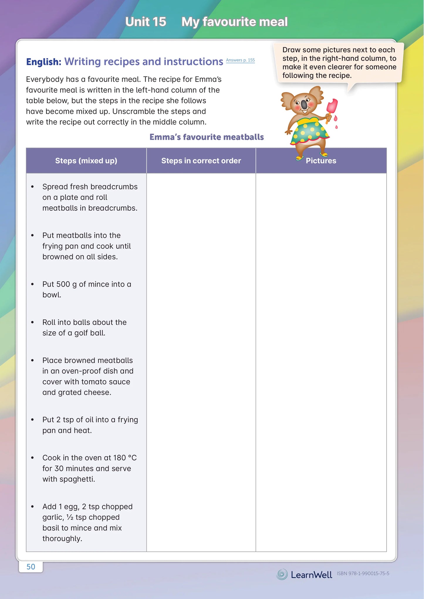 Learnwell Year 5 Homework Start Right Workbook