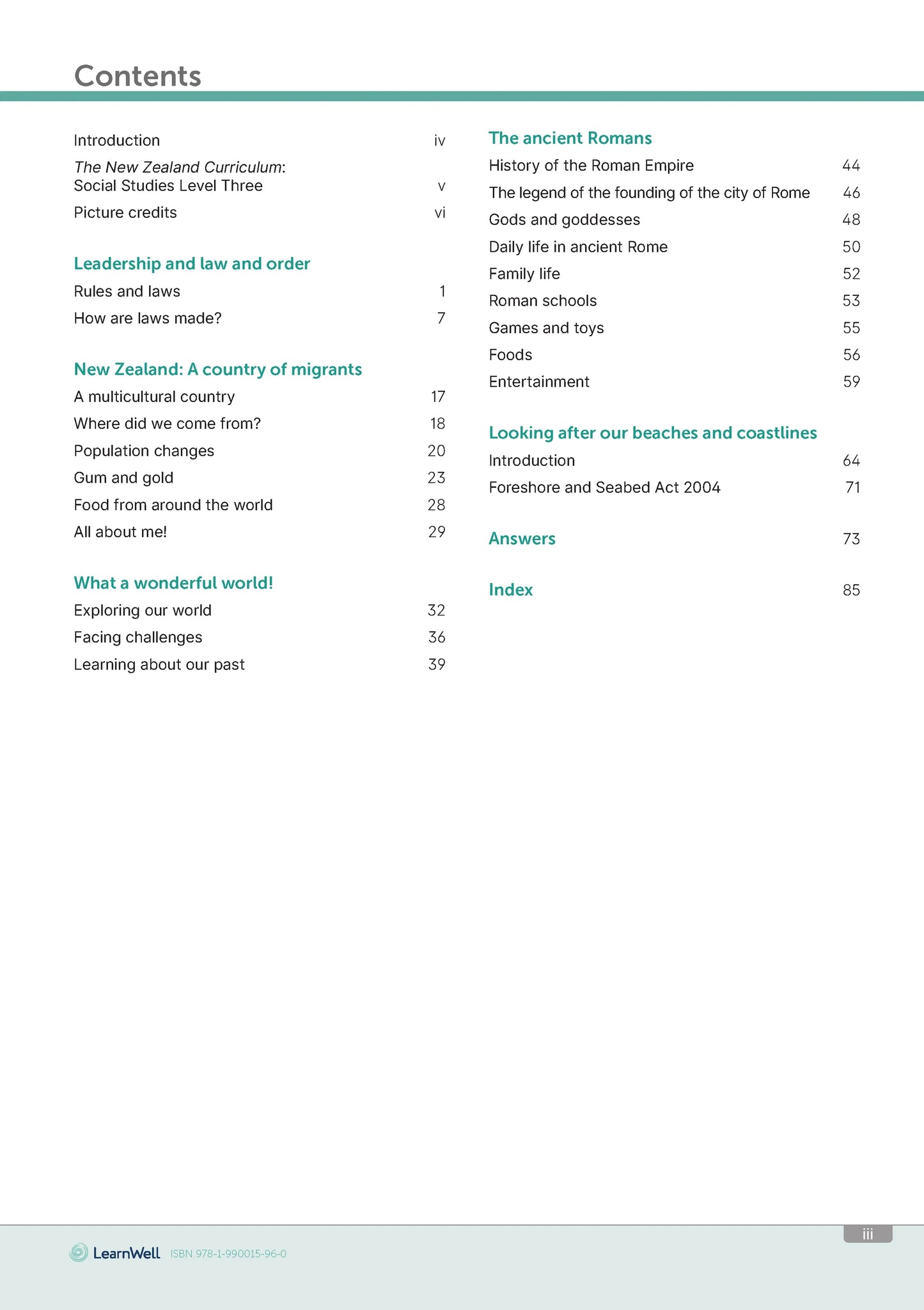 Learnwell Year 5 Social Studies Start Right Workbook