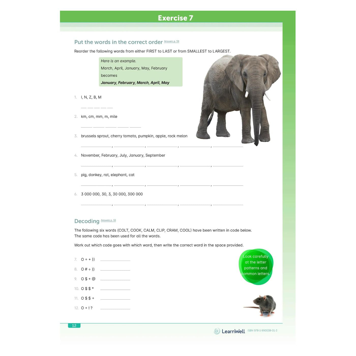 Learnwell Year 8 Logic and Problem Solving Start Right Workbook