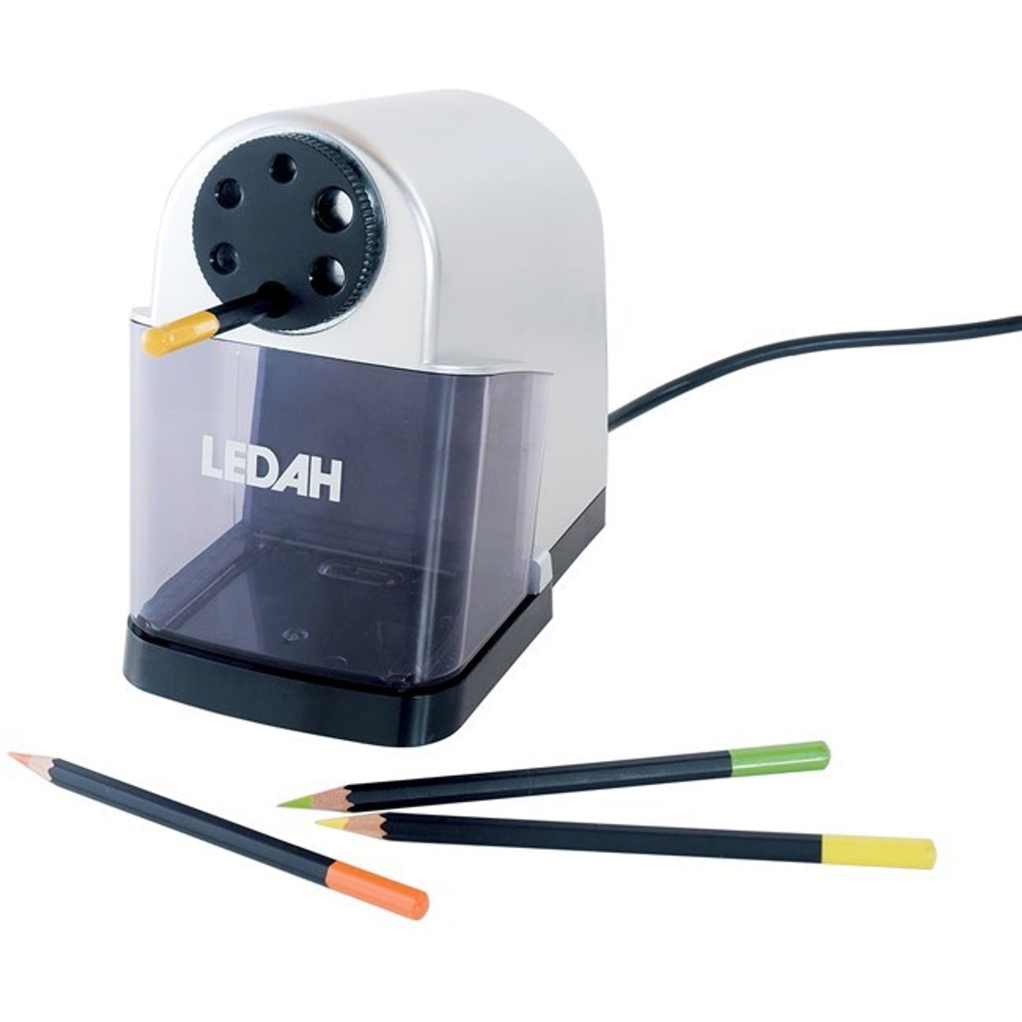 Ledah Electric Pencil Sharpener 11333 upto 11mm Heavy Duty 6 Hole