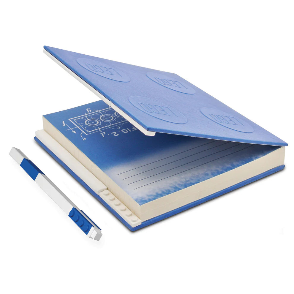 LEGO® Locking Notebook with Gel Pen in Box Blue