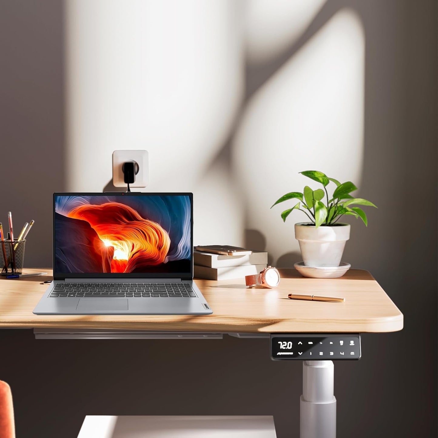 Lenovo Laptop 15.6" Ultra High-Definition – Celeron N4500 8GB 256GB Cloud Grey