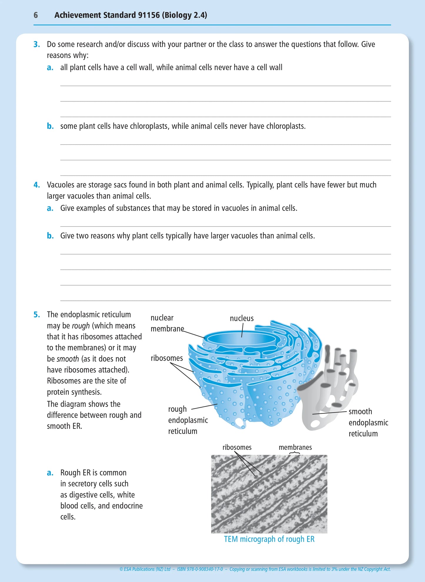 Level 2 Biology Externals Learning Workbook