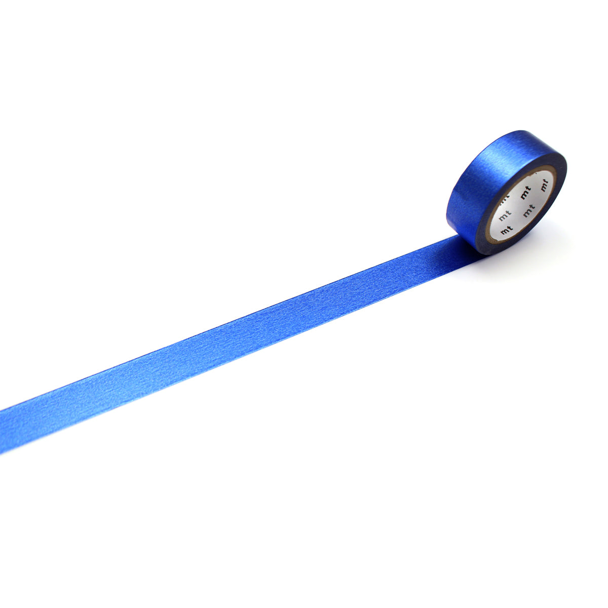MT Washi Tape 15mm x 7m Metallic High Brightness Blue