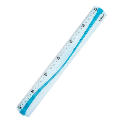 Maped Flex-Flat Ruler 30cm Blue