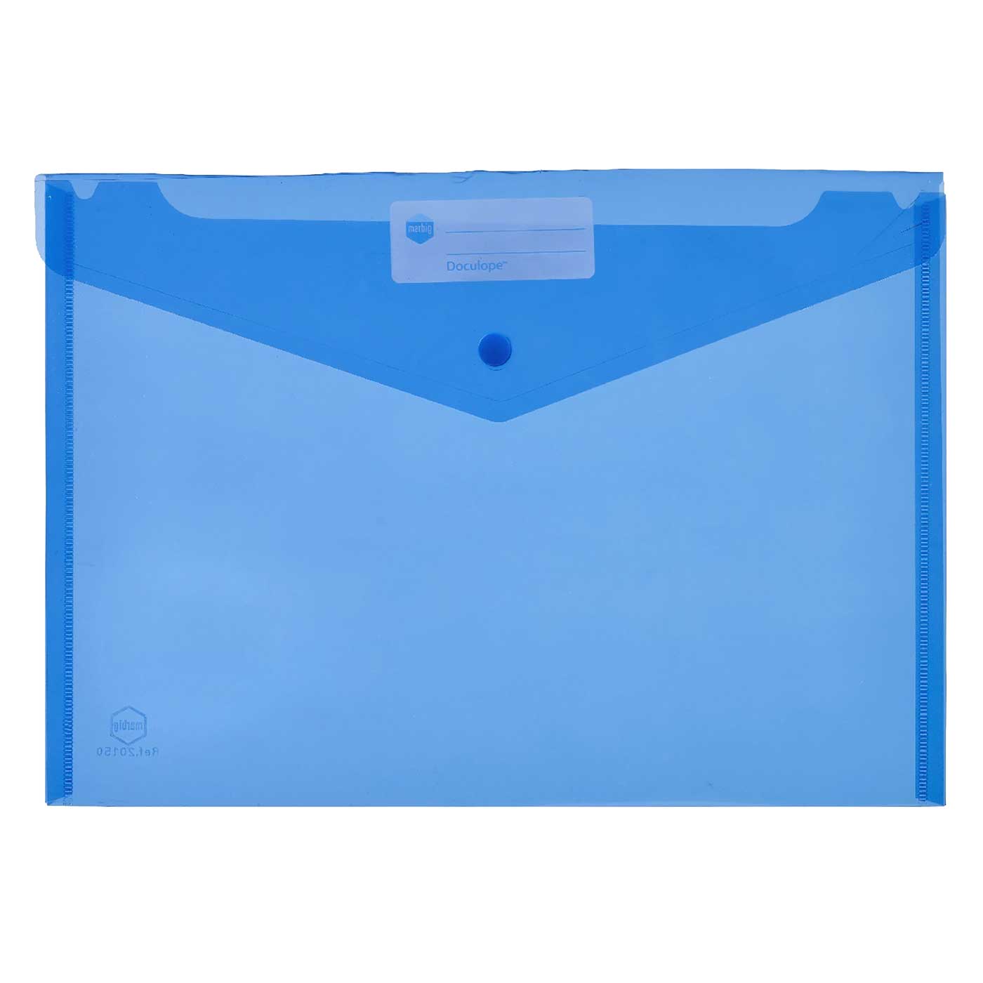 Marbig Document Wallet Doculope A4 Blue