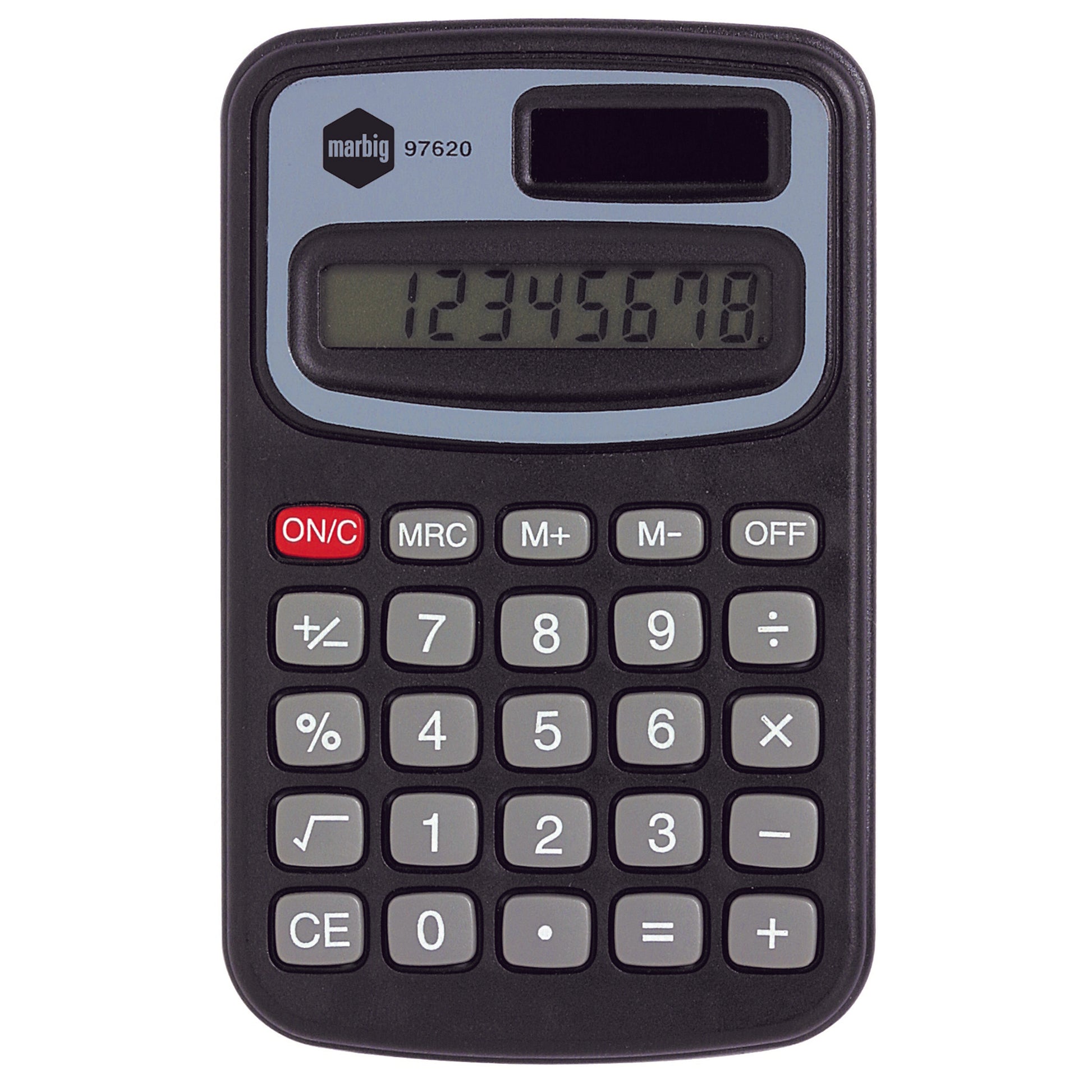 Marbig Pocket Calculator 8 Digit Dual Power