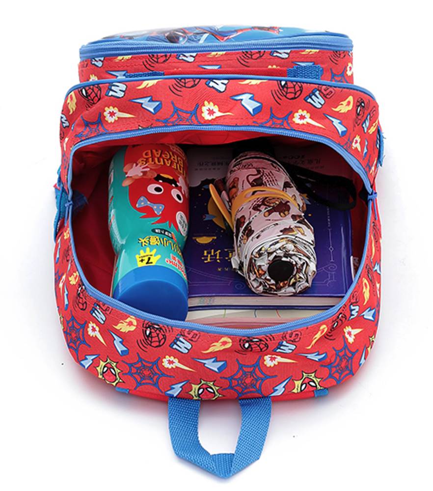 Marvel Spiderman Backpack with Cooler Lunch Bag 42x27x15cm