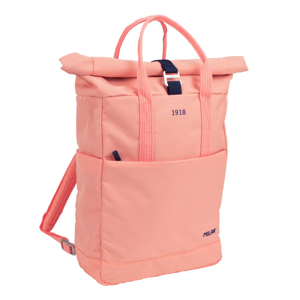 Milan Urban Backpack Top Roll Closure 10L 1918 Series Pink
