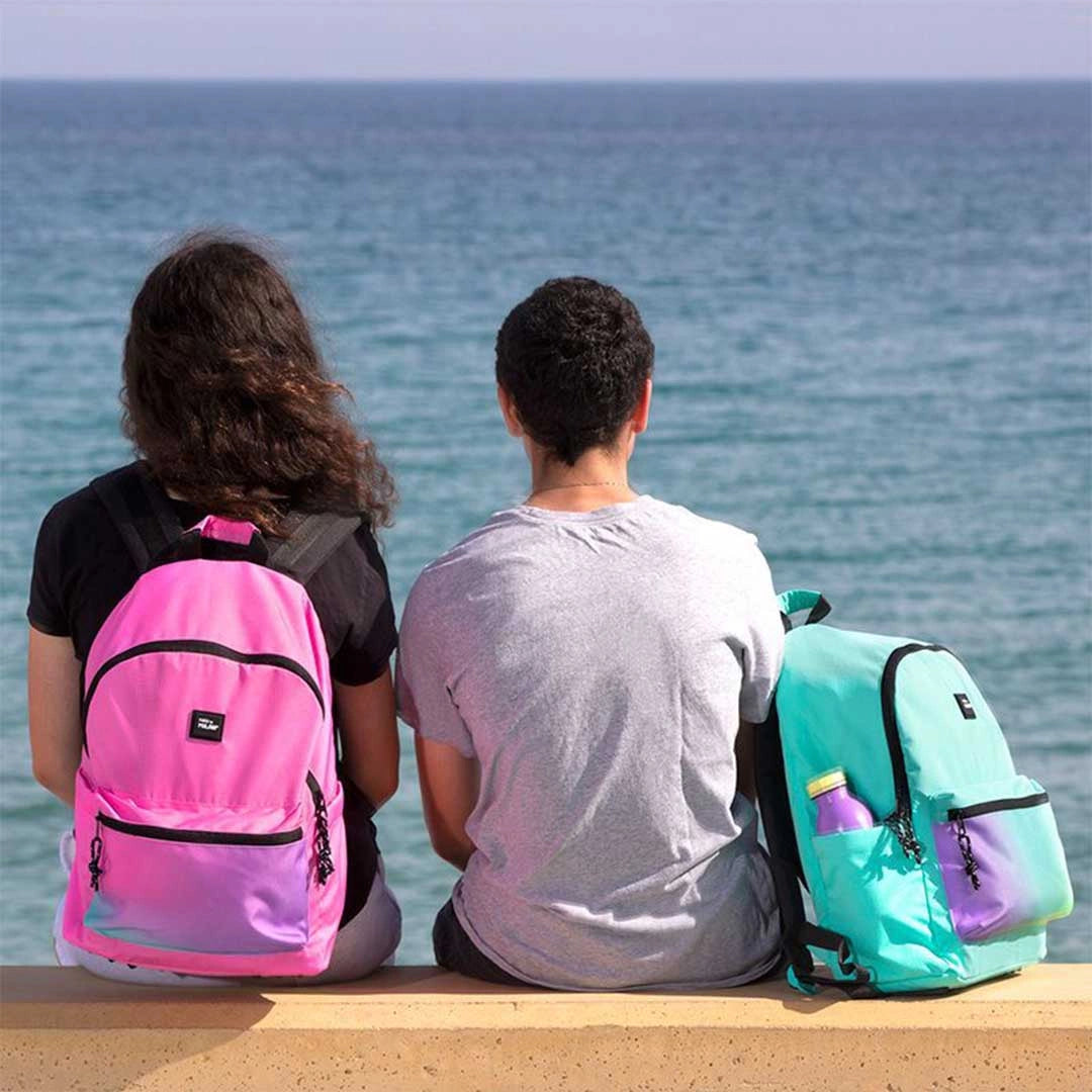 Milan Backpack 2 Zip 22L Sunset Series Turquoise