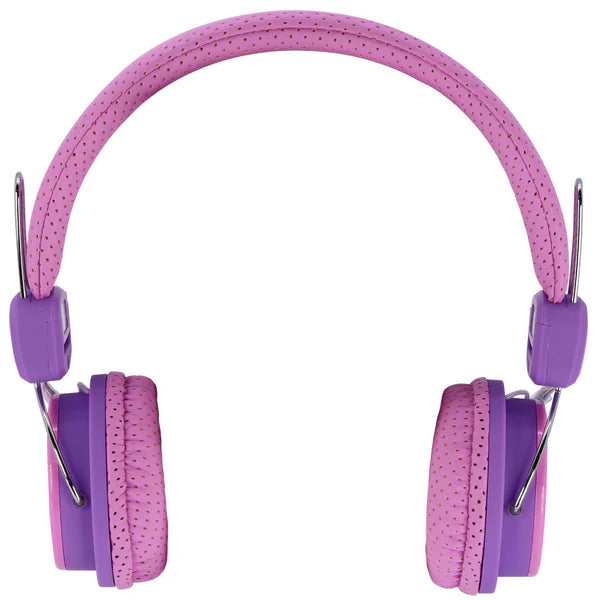 Moki Headphones Kids Safe Volume Limited Pink & Purple