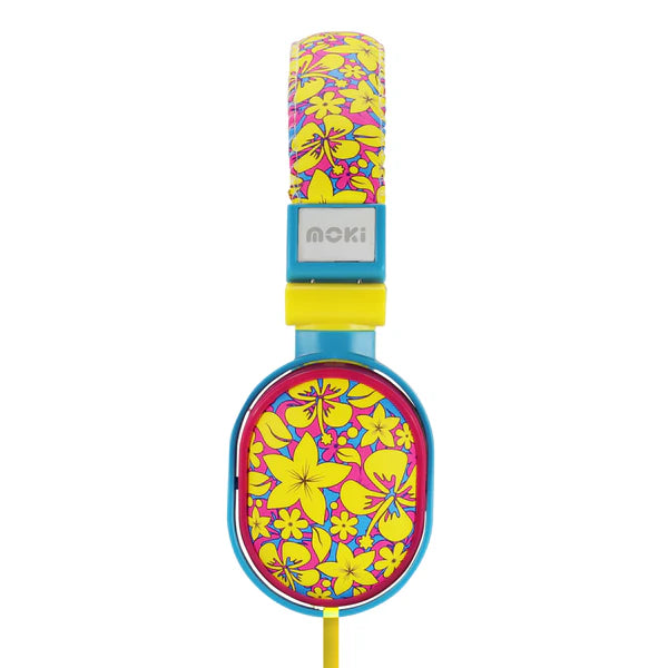 Moki Headphones for Kids Popper Aloha