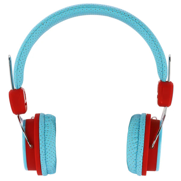 Moki Headphones for Kids Volume Limited Blue & Red