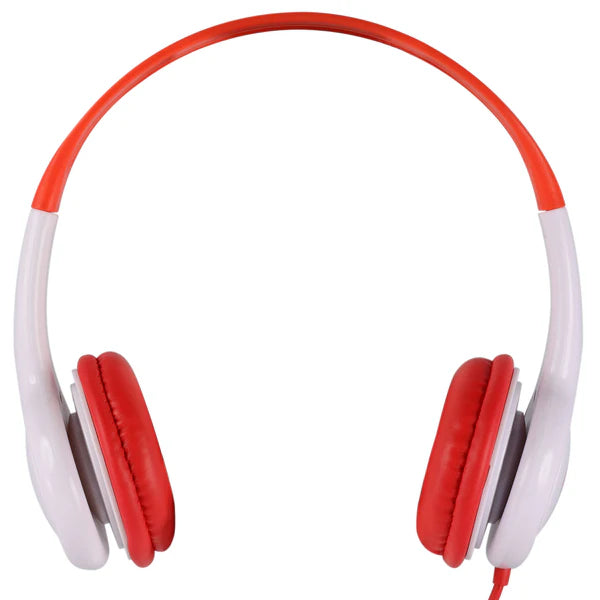 Moki Headphones for Kids Volume Limited Red