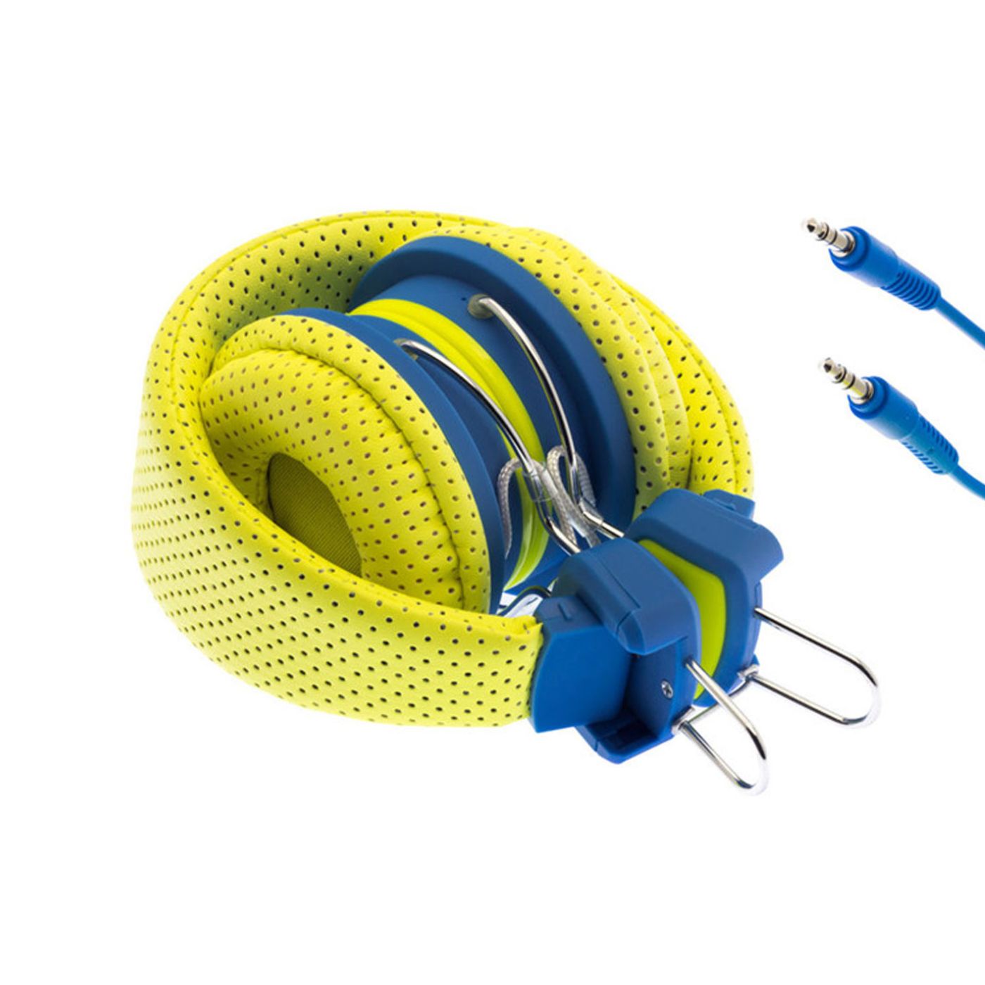 Moki Headphones for Kids Volume Limited Yellow & Blue