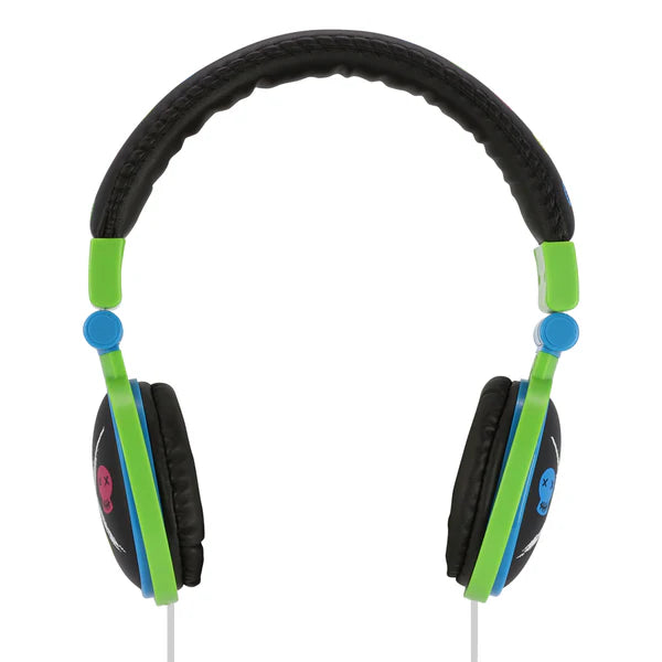 Moki Kids Headphones Popper Skull