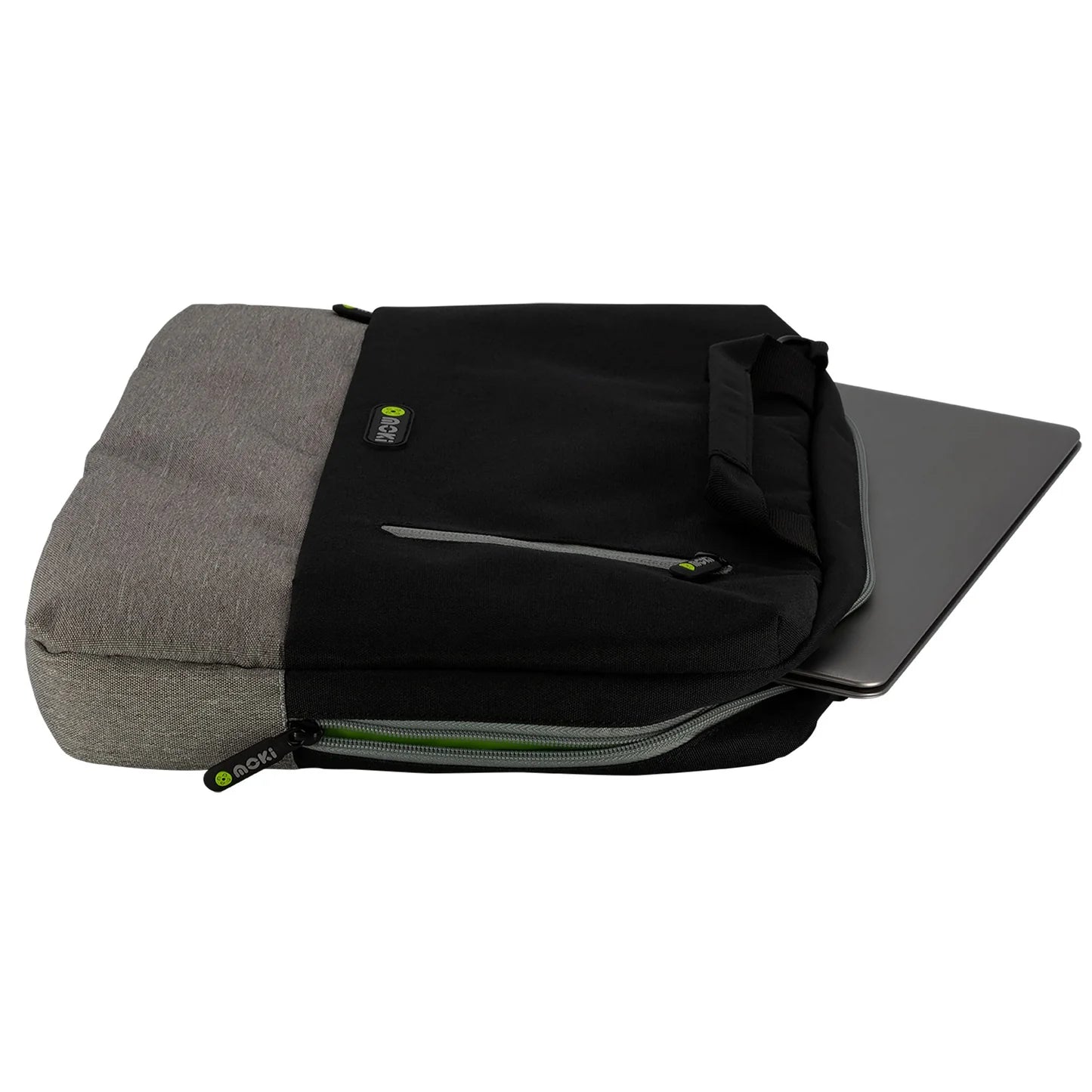 Moki Odyssey Laptop Carry Case Padded Black-Grey 15.6 Inch