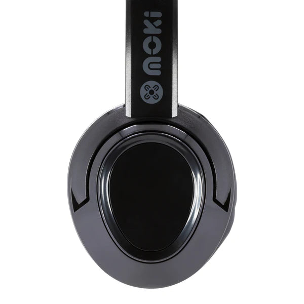 Moki Premium USB Headphone with Boom Microphone Plug & Play