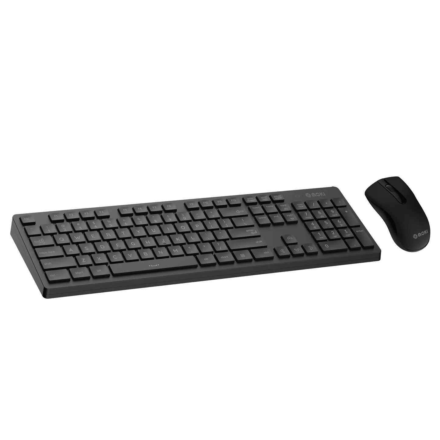Moki Wireless Keyboard & Mouse Combo with Nano Receiver