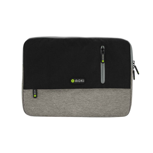 Moki Odyssey Laptop Carry Case Padded Black/Grey  13.3"