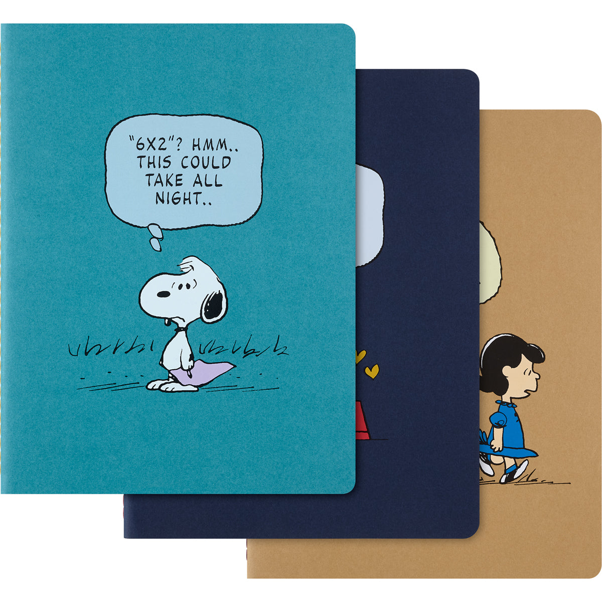 Moleskine LE Cahier Journals Peanuts XL Ruled – Pk 3
