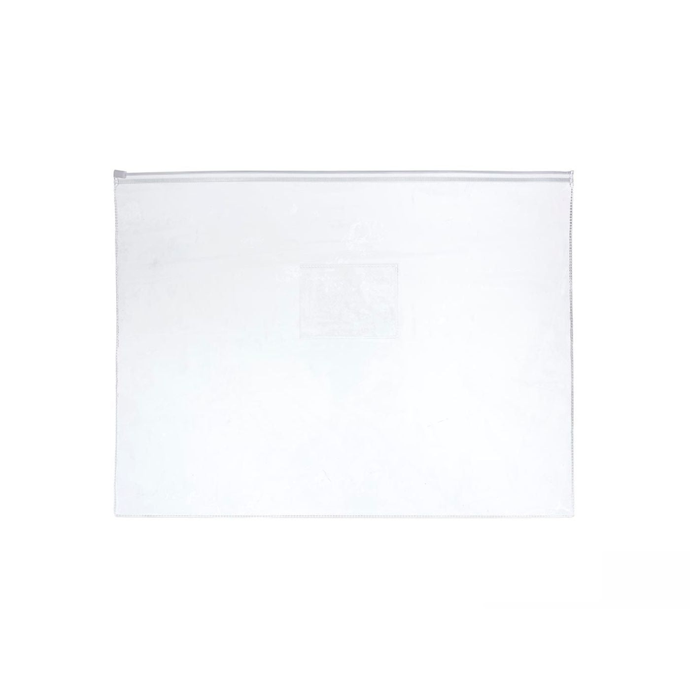 OSC Document Wallet A3 Zip Closure Clear